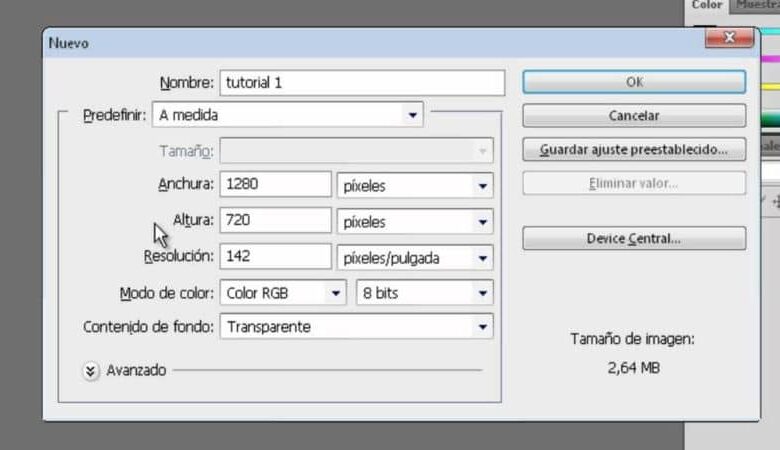 Adjustments for new layer or artboard in Adobe Photoshop