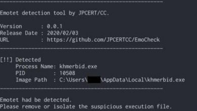 Photo of Are you infected by the emotet malware? Check it out easily