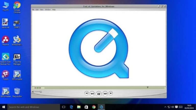 download apple quicktime player for windows 10