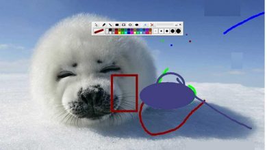 Photo of Freehand draws at anywhere in windows with screenmarker