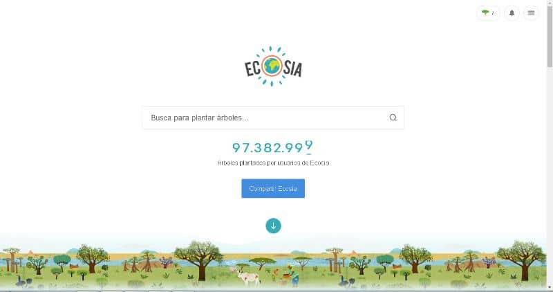 Ecosia Window Ecological Browser