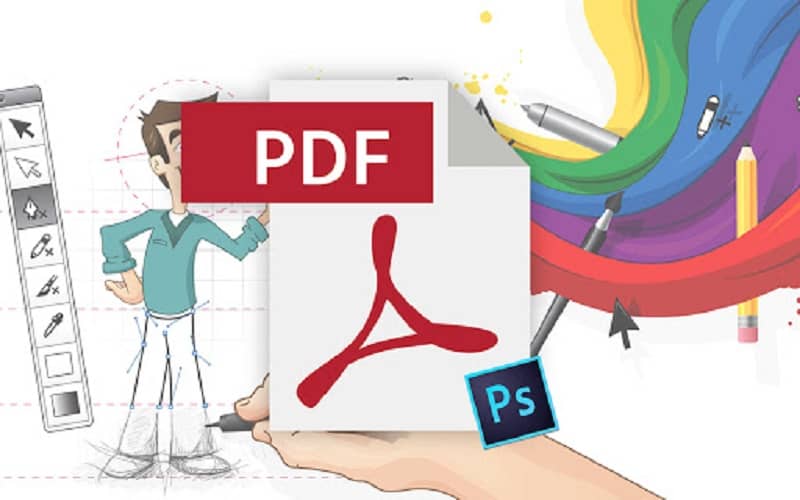 Photoshop save pdf
