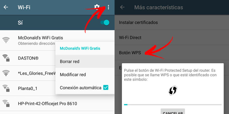 how to connect to wps enabled wifi