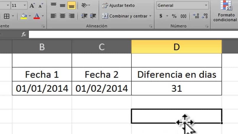 cakcular excel date