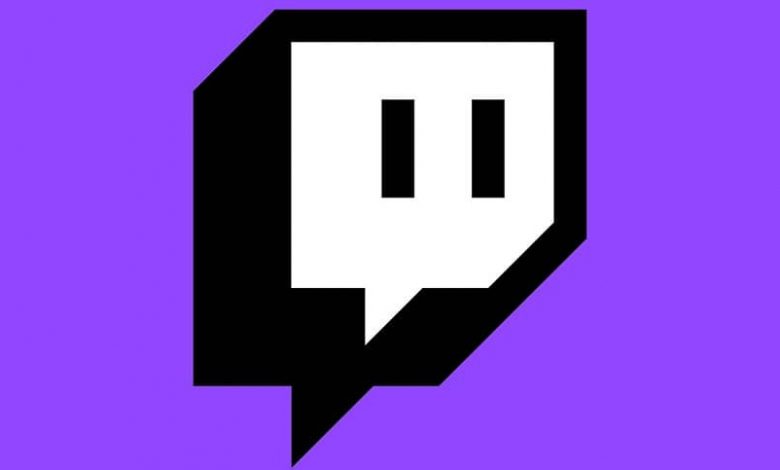 big twitch icon purple background