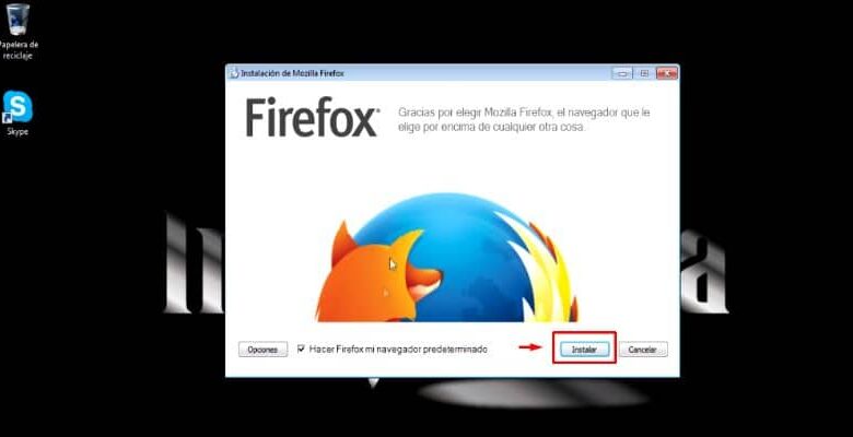 installation of mozilla firefox pc