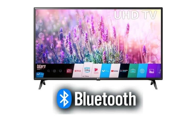 smart tv white background