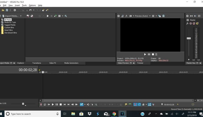 sony vegas pro editor