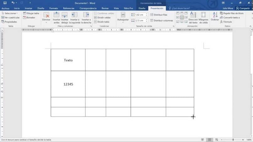 create word tables