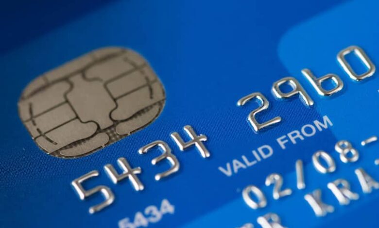 blue debit card