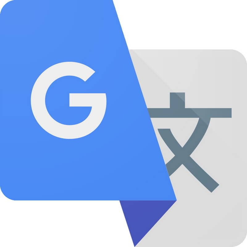 Online translation with Google