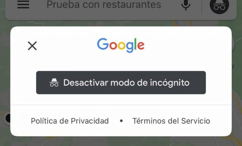 Browse incognito with Google