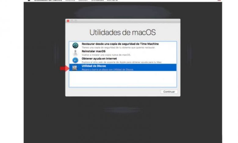 Start in recovery mode with my Mac computer