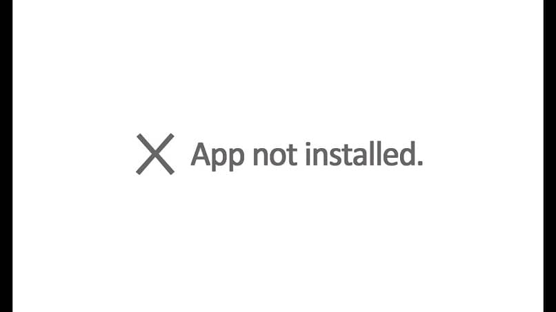 application cannot be installed warning error
