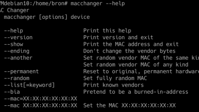 Photo of So you can change the MAC address of your network card in Linux