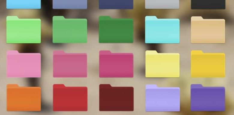 mac color folders