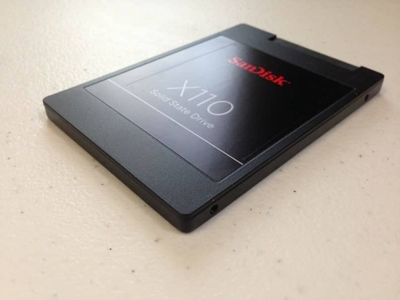 ssd on table