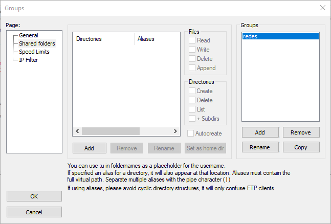 setting up filezilla ftp server