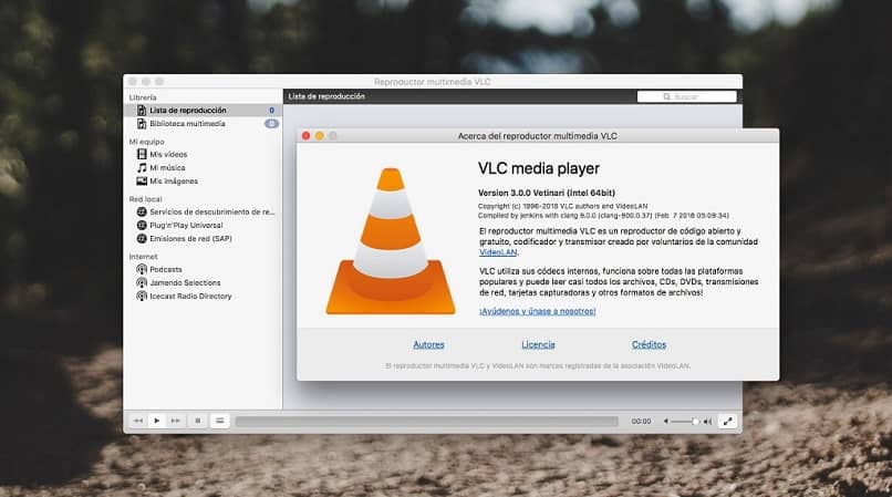 VLC interface