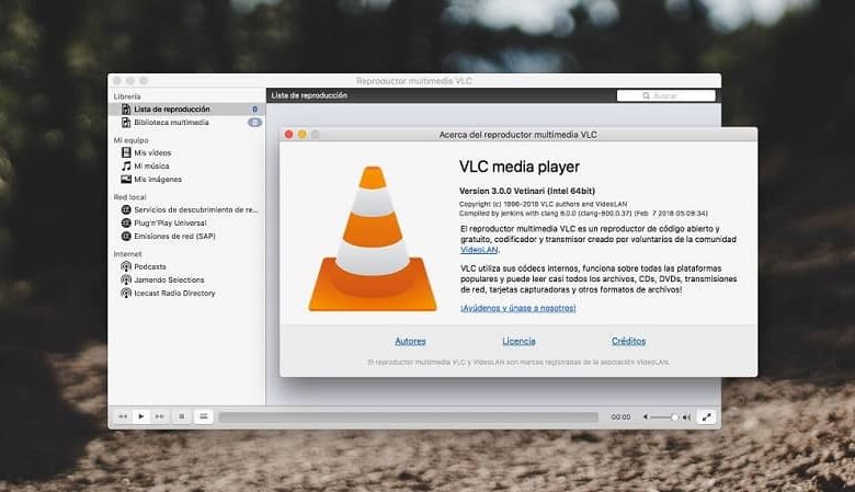 VLC interface