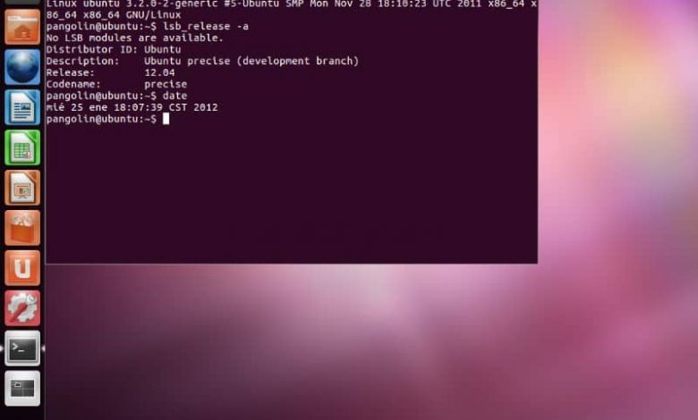 Ubuntu terminal console
