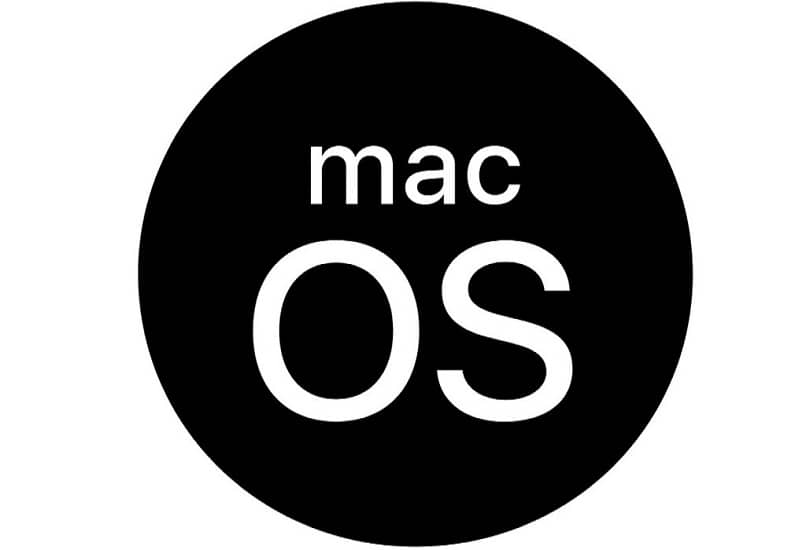 monochrome mac os logo